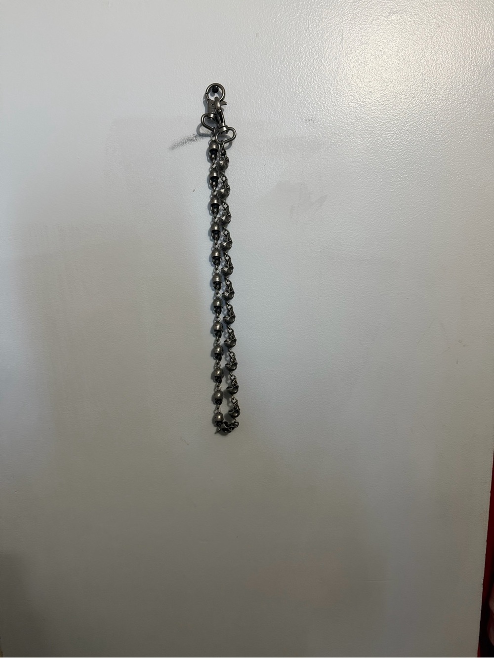 Vetements SS19 Runway Metal Skull Chain